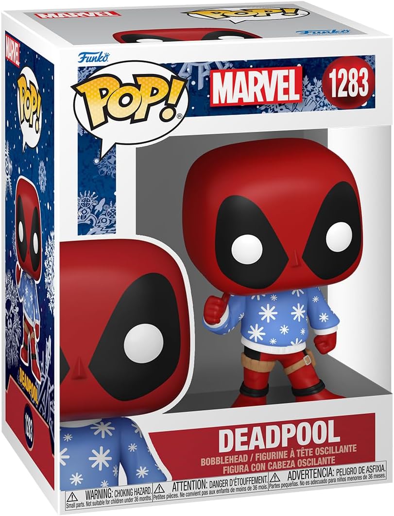 Funko POP Marvel Holiday Deadpool SWTR Collectable Vinyl Fig Yachew