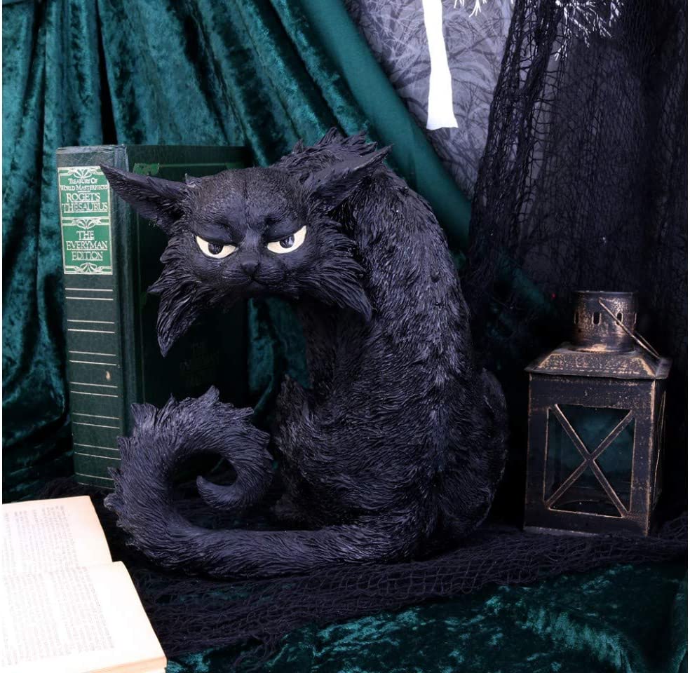 Nemesis Now Small Black Cat Witches Familiar Figure Spite 23.5cm