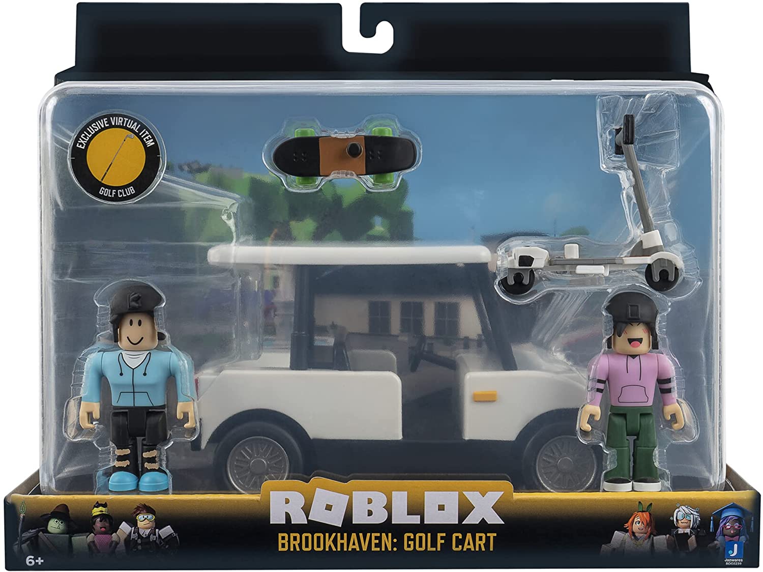 Roblox Celebrity Collection - Brookhaven: Hair & Nails Game-Pack [Includes  Exclusive Virtual Item]