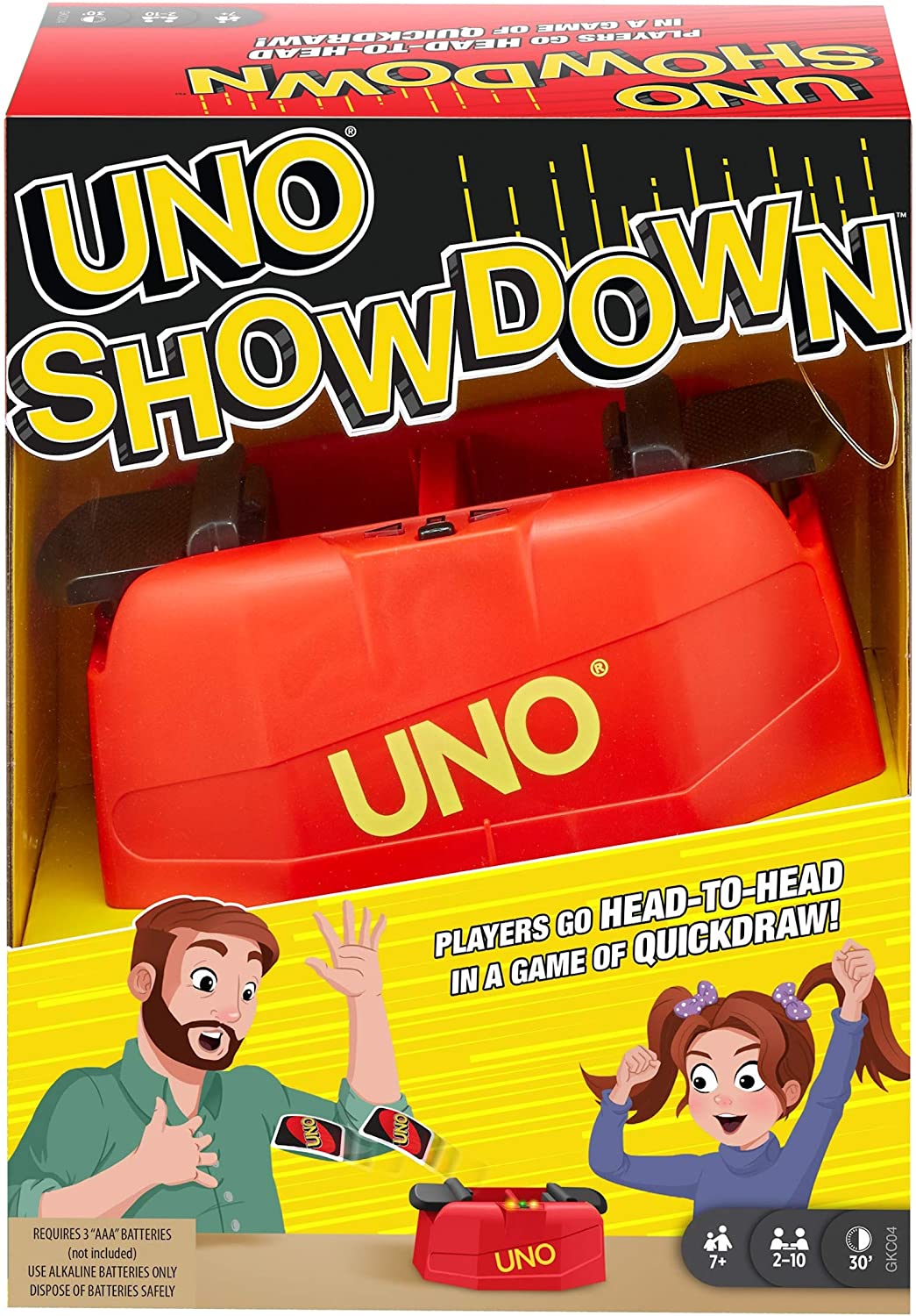 UNO Showdown Quick Draw Family Card Game with 112 Cards & UNO Showdown –  Yachew