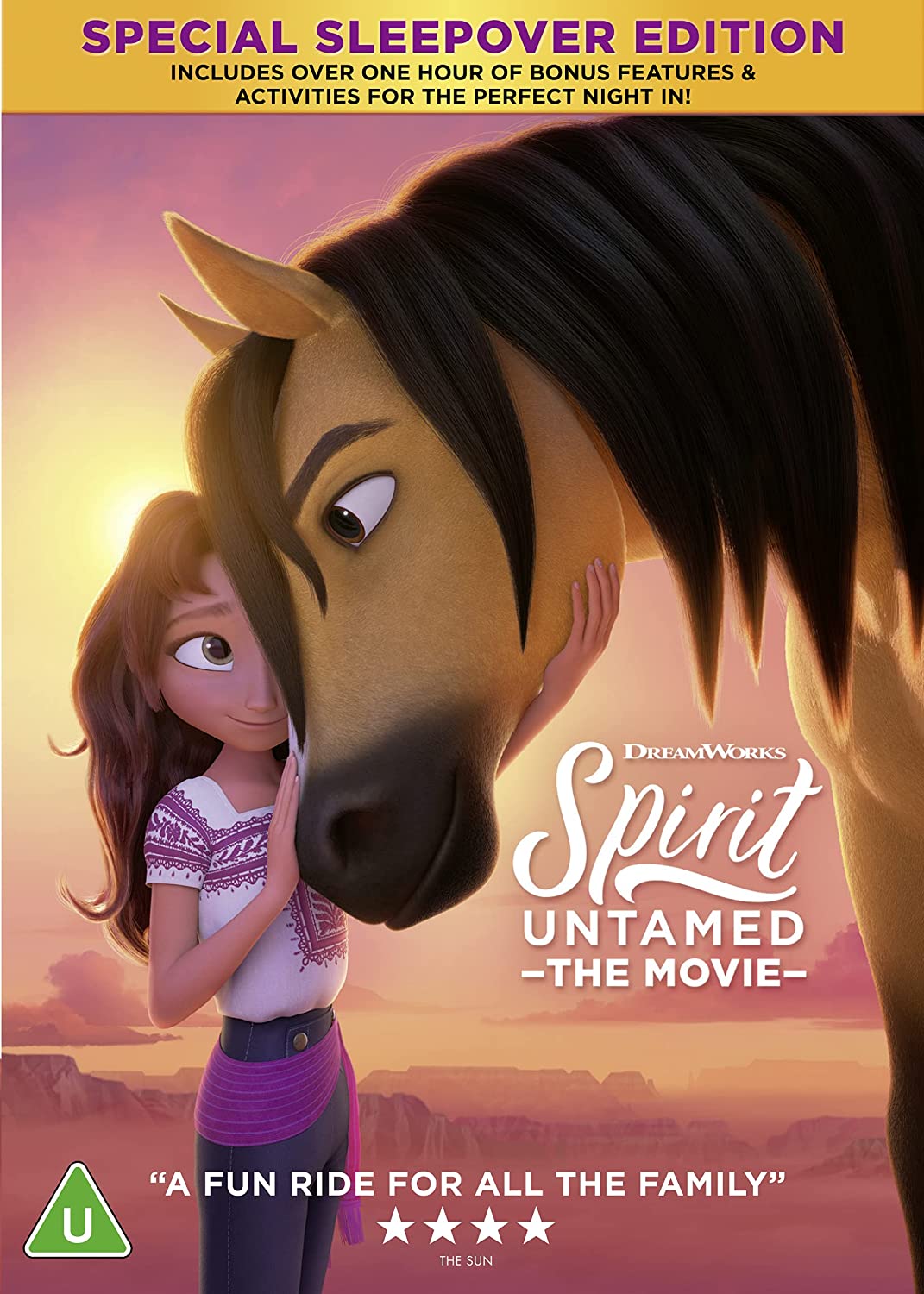 Spirit Untamed The Movie 2021 Family Adventure DVD Yachew