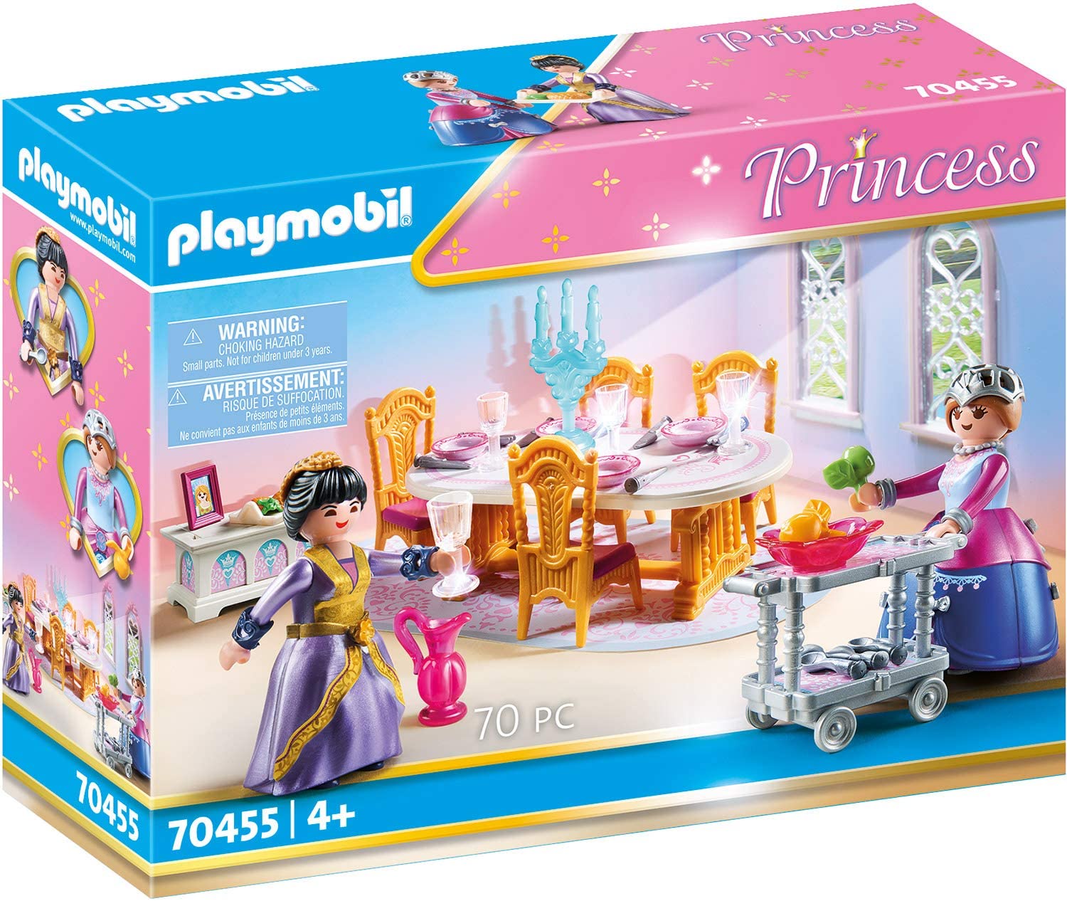 Playmobil 70455 Princess Castle Dining Room for Children Ages 4 Yachew