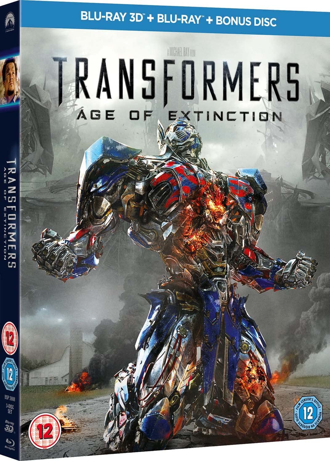 Transformers: Age of Extinction [Blu-ray 3D + Blu-ray + Bonus Disc] [R –  Yachew