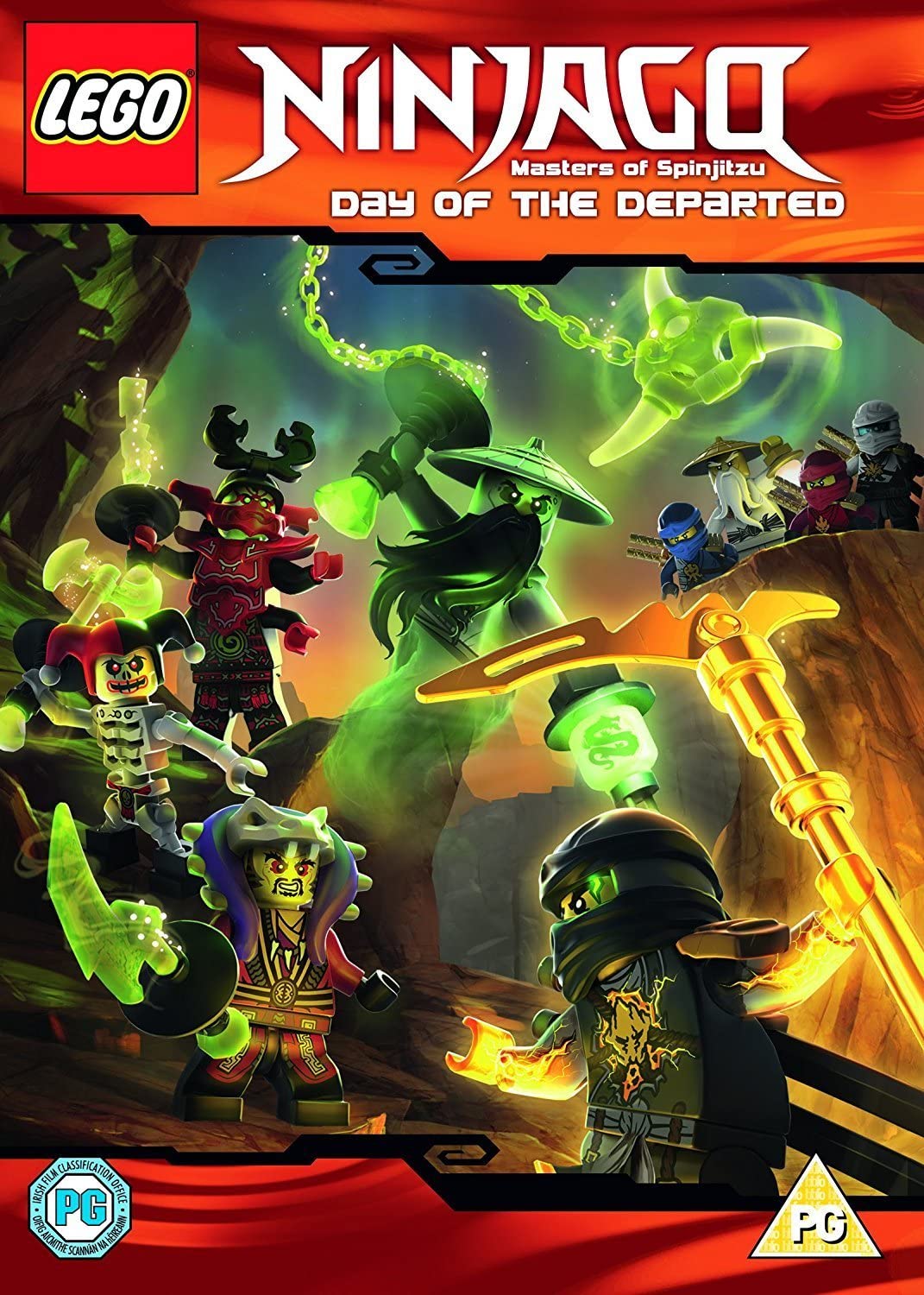 LEGO NINJAGO DAY OF DEPARTED S 2018 Adventure Family DVD