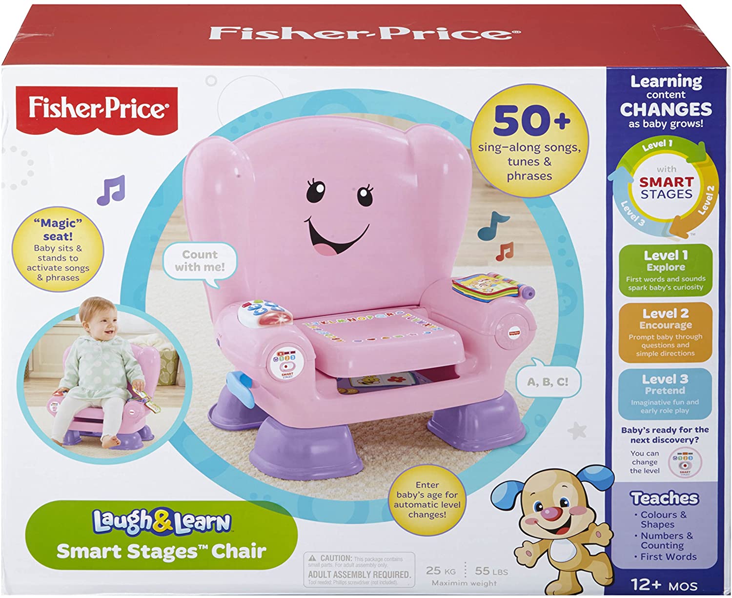 Fisher price deals musical chair pink