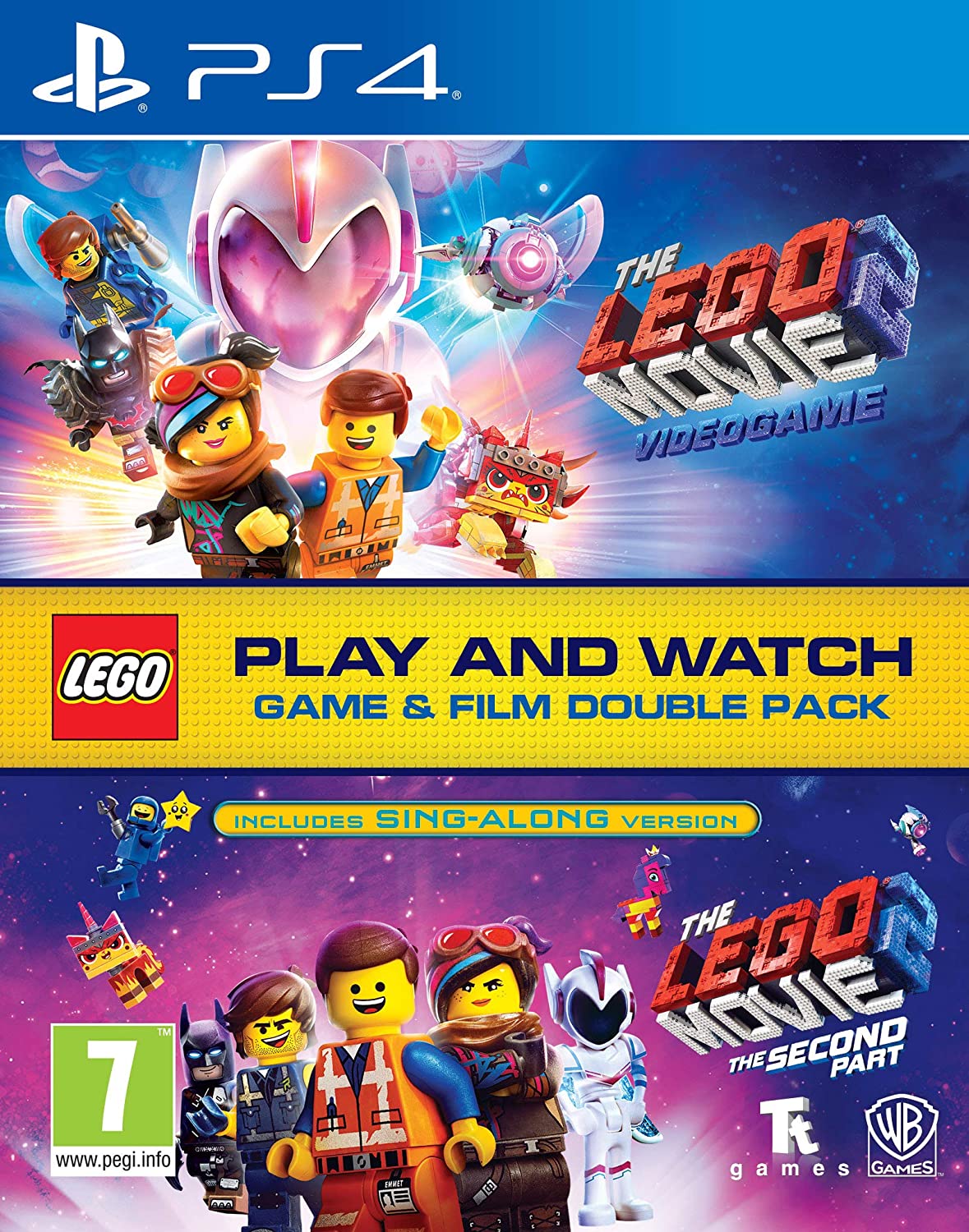 LEGO Movie 2 Game Film Double Pack PS4 Yachew