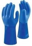 SHOWA 660 PVC Work Gloves - Pack of 10, Medium (8), Chemical Resistant, Heavy Duty, Latex-Free