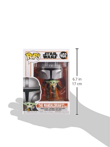 Funko POP! Star Wars: the Mandalorian - Mando Flying With Jet Pack - Collectable Vinyl Figure - Gift Idea - Official Merchandise - Toys for Kids & Adults - TV Fans - Model Figure for Collectors