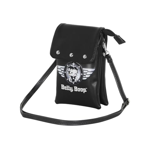 Betty Boop Motor Love-Mobile Crossbody Phone Bag (07345)