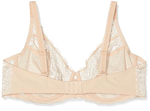 Triumph Women's Amourette 300 W X Bra - Skin, 34B, Non-Padded Lace Underwire Bra with LYCRA® for Comfort and Support