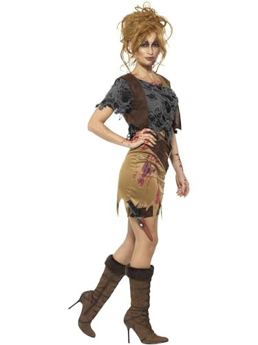 Smiffys Zombie Huntress Costume - X-Small (46848XS)