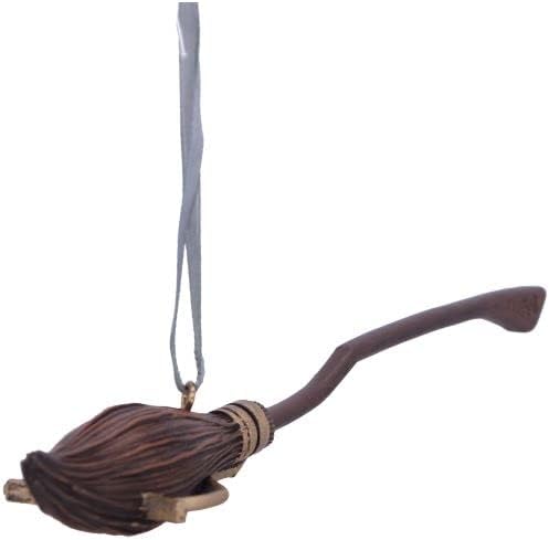 Nemesis Now Harry Potter Nimbus 2000 Hanging Ornament 15.5cm, Brown