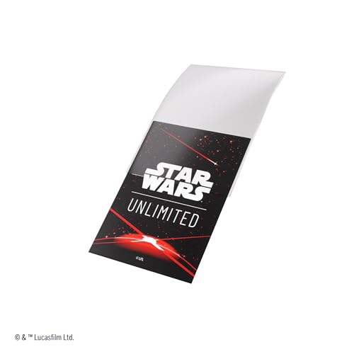 Gamegenic Star Wars Unlimited Double Sleeving Pack - Space Red Trading Card Accessories (GGS15036ML)