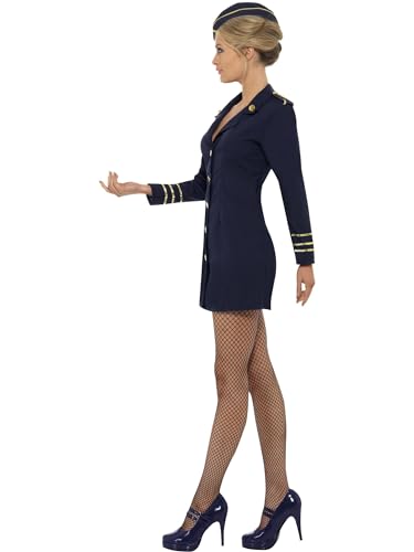 Smiffys Flight Attendant Costume - Size 40-42 (28879)