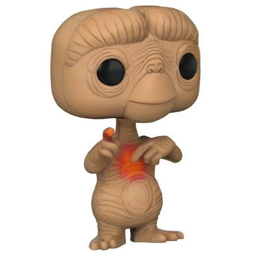 Funko Pop! Movies E.T. the Extra-Terrestrial - E.T. With Glow in the Dark Heart Vinyl Figure