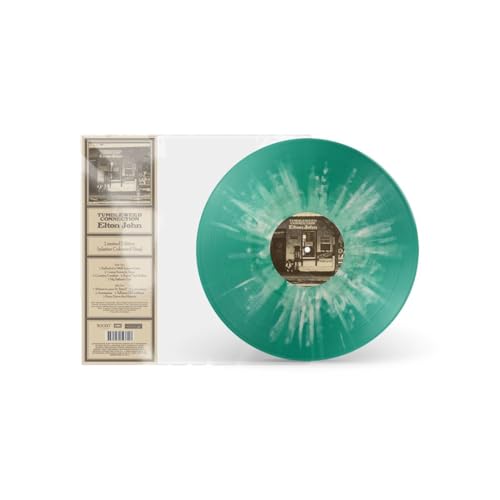 Island Records Tumbleweed Connection - Elton John Vinyl Album (Limited Edition Green Splatter)