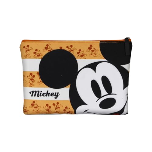 Disney Mickey Mouse Orange-Soleil Toiletry Bag (07056)