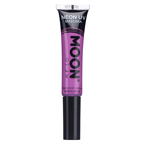 Moon Glow Neon UV Mascara 15 ml Viola brilla brillantemente sotto i raggi UV!