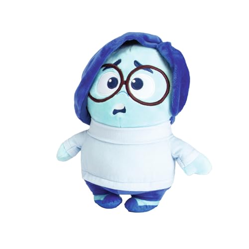 Disney Pixar Sadness Plush Toy - 25 cm Soft Toy for All Ages