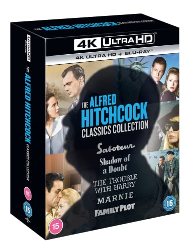 ALFRED HITCHCOCK: CLASSICS COLLECTION VOL.2 [4K Ultra HD] [] [Blu-ray] [Region Free]