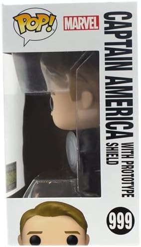 Funko Pop! Marvel - Captain America with Prototype Shield Vinyl Figure (Standard)