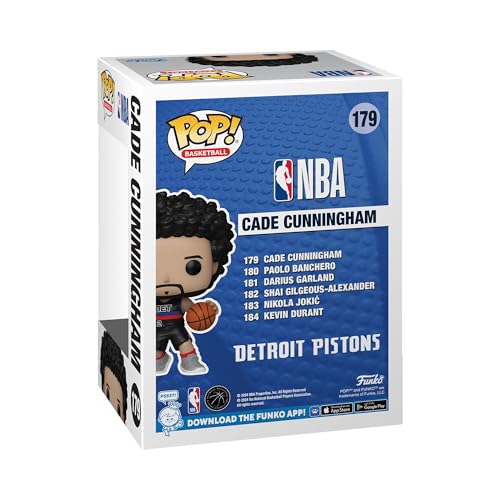 Funko Pop! NBA - Detroit Pistons - Cade Cunningham Vinyl Figure