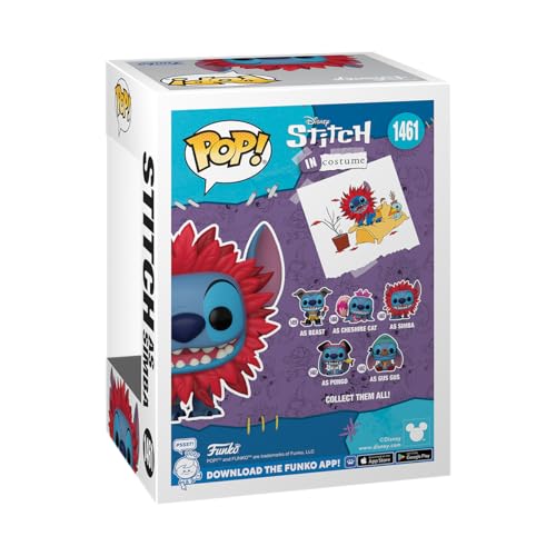 Funko Pop! Disney Lilo and Stitch - Stitch as Simba Vinyl Figure (75164)