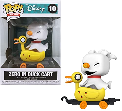 Disney: Nightmare Before Christmas Train-Zero im Duck Cart Funko 50633 Pop! Vinyl Nr. 10