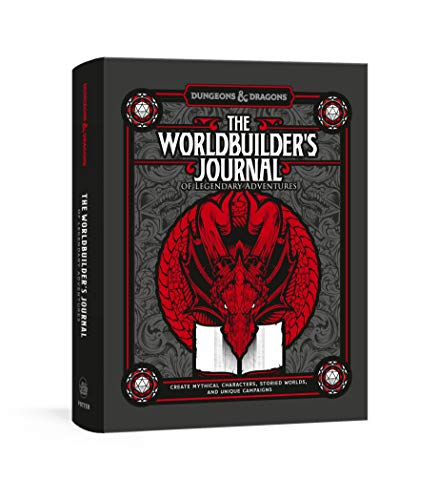 Wizards of the Coast The Worldbuilder's Journal to Legendary Adventures Writing Journal (Dungeons & Dragons)