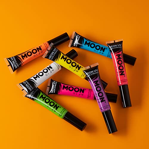 Moon Glow Neon UV Mascara 15 ml Rosso si illumina brillantemente sotto i raggi UV!