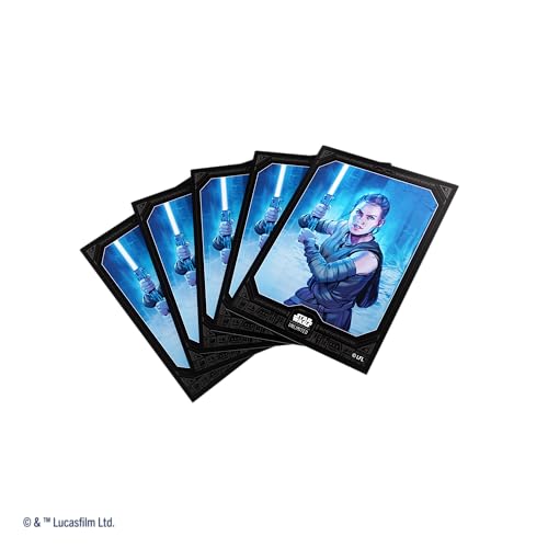 Gamegenic Star Wars Unlimited Rey Art Sleeves (60 Sleeves + 1 Clear Sleeve)