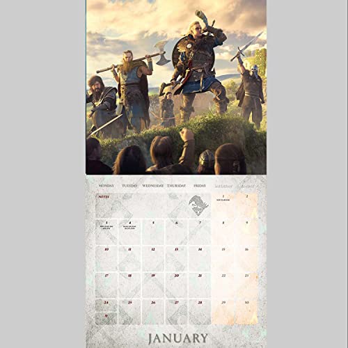 Assassin's Creed Valhalla - Official 2022 Square Wall Calendar