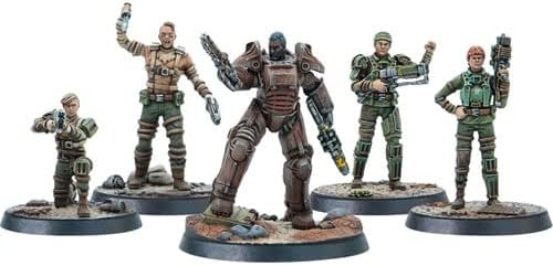 Fallout: Wasteland Warfare - Gunners Core Box - Tabletop Miniature Game (2023)