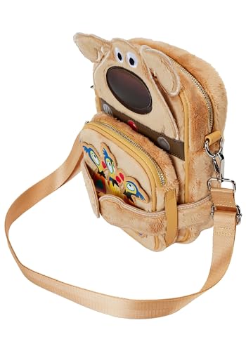 Loungefly Disney Up 15th Anniversary Dug Crossbuddies Crossbody Bag (LOUWDTB3001)