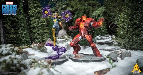 Atomic Mass Games Crimson Dynamo &amp; Dark Star: Marvel Crisis Protocol Miniaturen