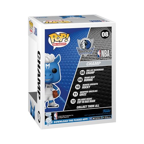 Funko Pop! NBA Mascots - Dallas Mavericks - Champ the Horse Vinyl Figure (52168)