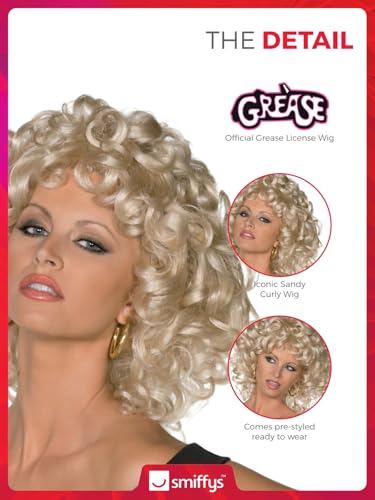 Smiffys Grease Sandy Last Scene Wig Blonde (42244)