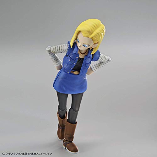 DRAGON BALL - Figure-rise Standard Android #18 - Model Kit, Multicolor,