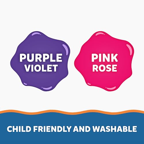 Elmer's Colour Slime Kit | Washable PVA Glue & Magical Liquid Slime Activator | Pink & Purple Slime Making Kit