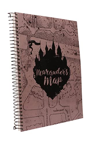 SD Toys A5 Notebook Marauder's Map Harry Potter - SD Toys (Spiral Notebook, Unisex)