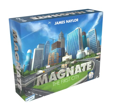 Magnate: The First City - Strategic Property Development Game for Ages 14+ (NAY-MAG001)