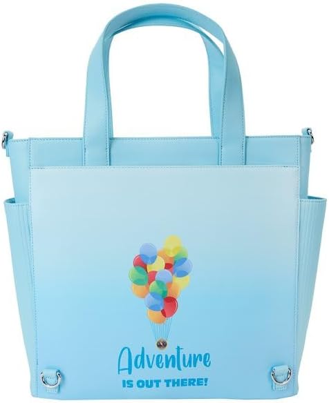 Loungefly Pixar Up 15th Anniversary Convertible Tote Bag Blue (WDTB3002)