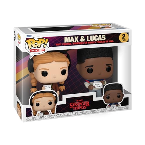 Funko Pop! TV Stranger Things - Max Mayfield & Lucas 2PK Vinyl Figure Set (80139)