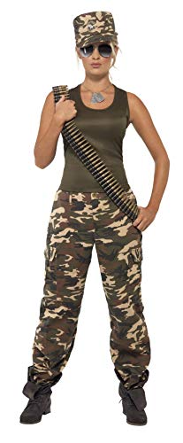 Smiffys Military Camo Costume - Size 12-14 (35457XS)