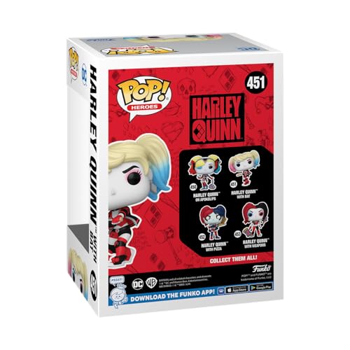 Funko Pop! Heroes DC - Harley Quinn with Bat Vinyl Figure (65614)