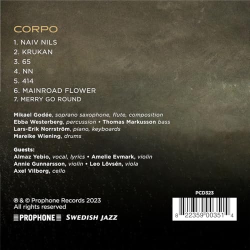 Corpo: The 30th Anniversary Concert - Live Jazz and Pop Rock Performance on CD