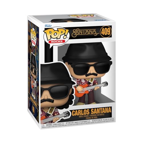 Funko Pop! Rocks - Carlos Santana Vinyl Figure (Model Number: 12345)