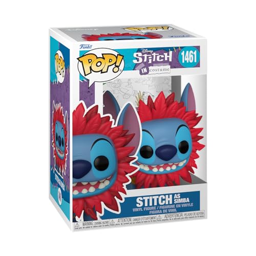 Funko Pop! Disney Lilo and Stitch - Stitch as Simba Vinyl Figure (75164)