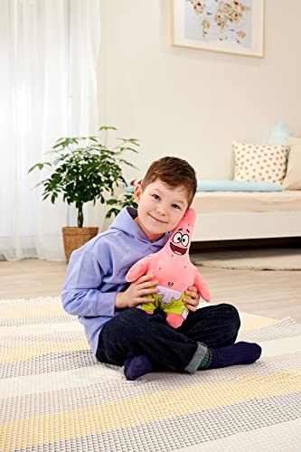 Patrick Star Plush - 35 cm Soft Toy with Recycled Filling, Ideal for Ages 0+