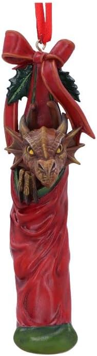 Nemesis Now Magical Arrival Hanging Ornament (AS) 13.5cm, Red